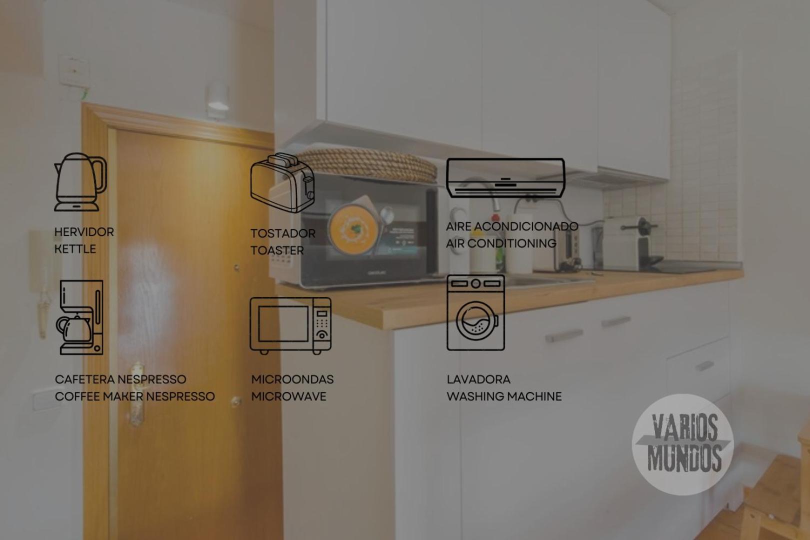 마드리드 Nuevo Atico Loft 1Hab 3Pax En La Plaza De Chueca 아파트 외부 사진
