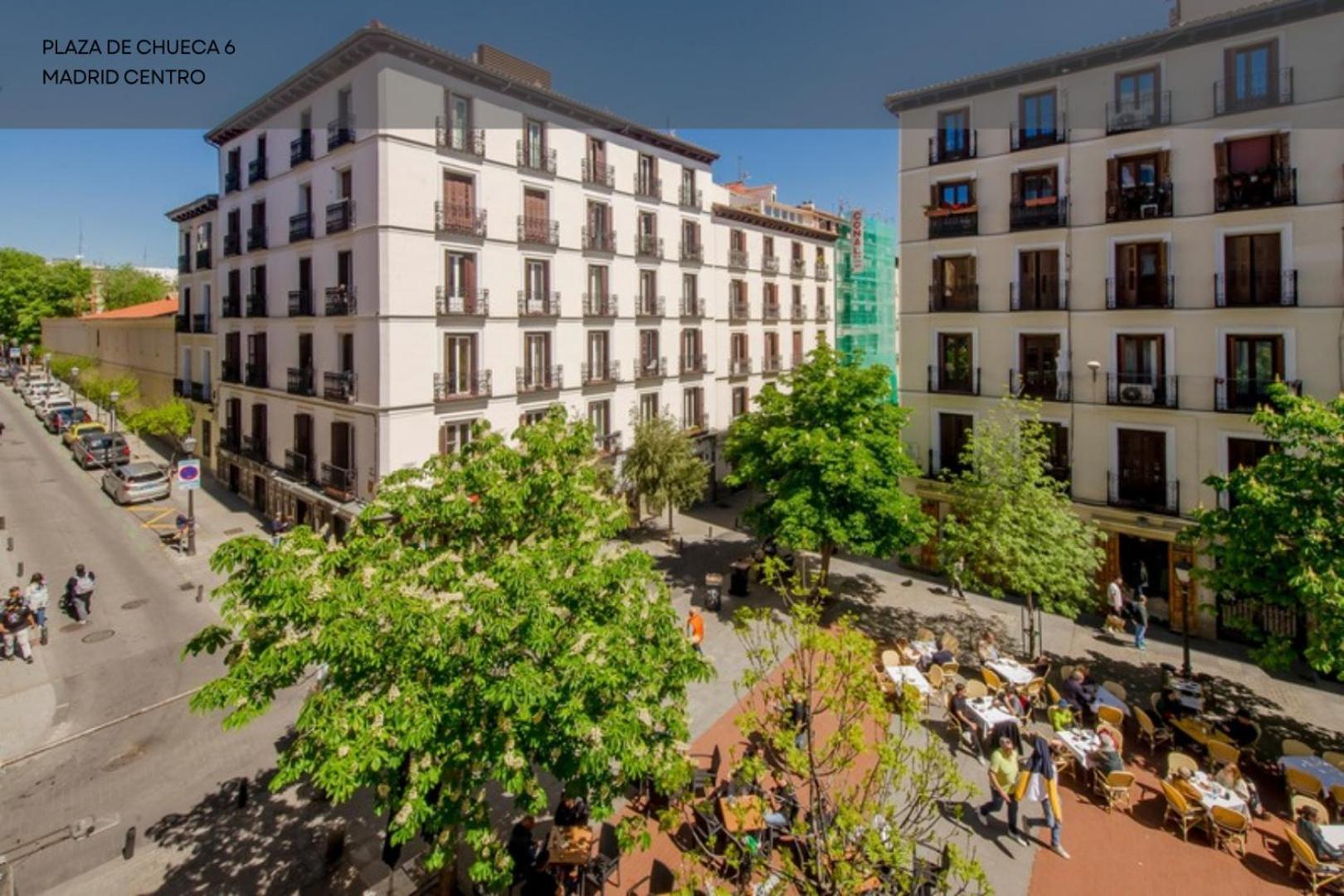 마드리드 Nuevo Atico Loft 1Hab 3Pax En La Plaza De Chueca 아파트 외부 사진